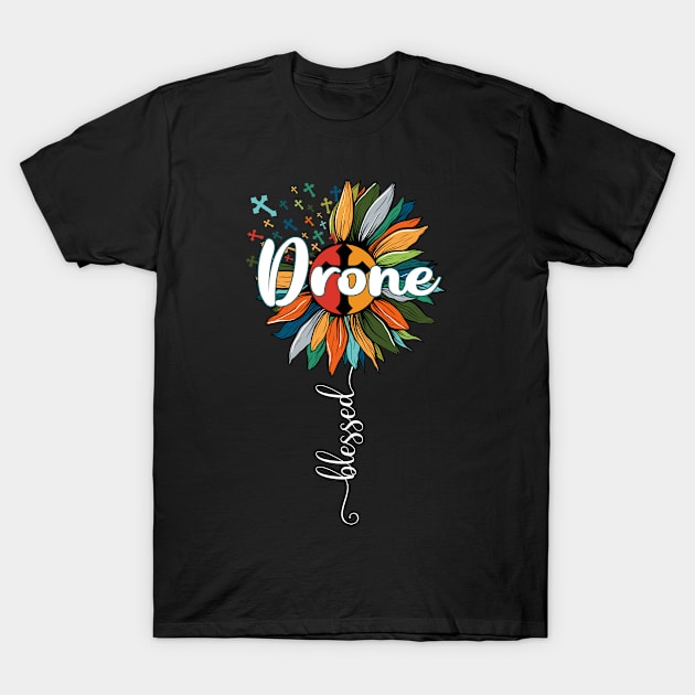 Blessed Drone T-Shirt by Brande